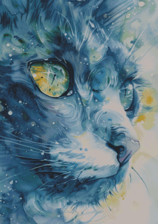 Sakura.ai Look deep inside 50x70 | Ai Art