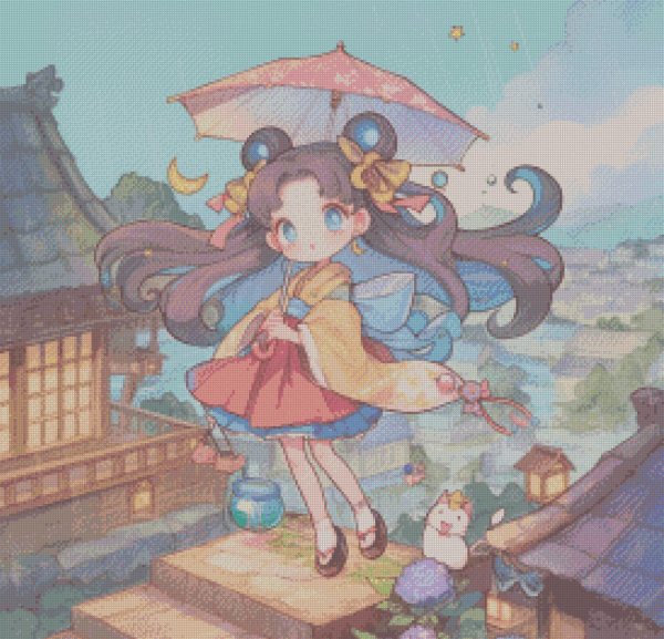 Sakura.ai Luna 50x50 56 Farben | Ai Art