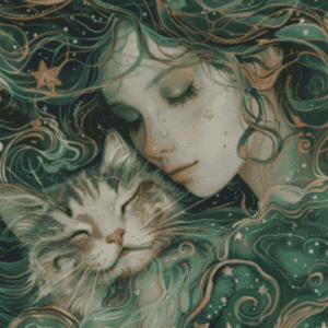 Sakura.ai Mias Traum 50x70 | Ai Art
