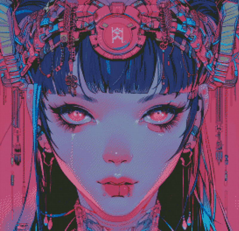 Sakura.ai Lucy 50x50 56 Farben | Ai Art