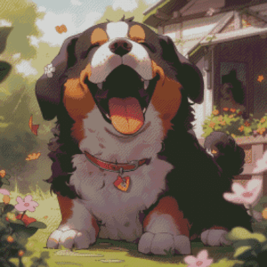 Sakura.ai Cutie Börchi 50x50 56 Farben | Ai Art