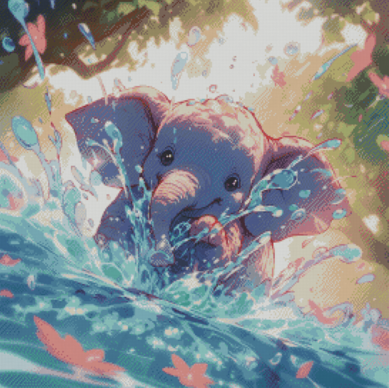 Sakura.ai Baby Eli 50x50 56 Farben | Ai Art