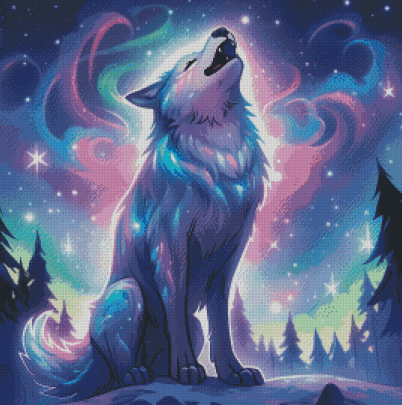 Sakura.ai Wolfsheul 50x50 56 Farben | Ai Art