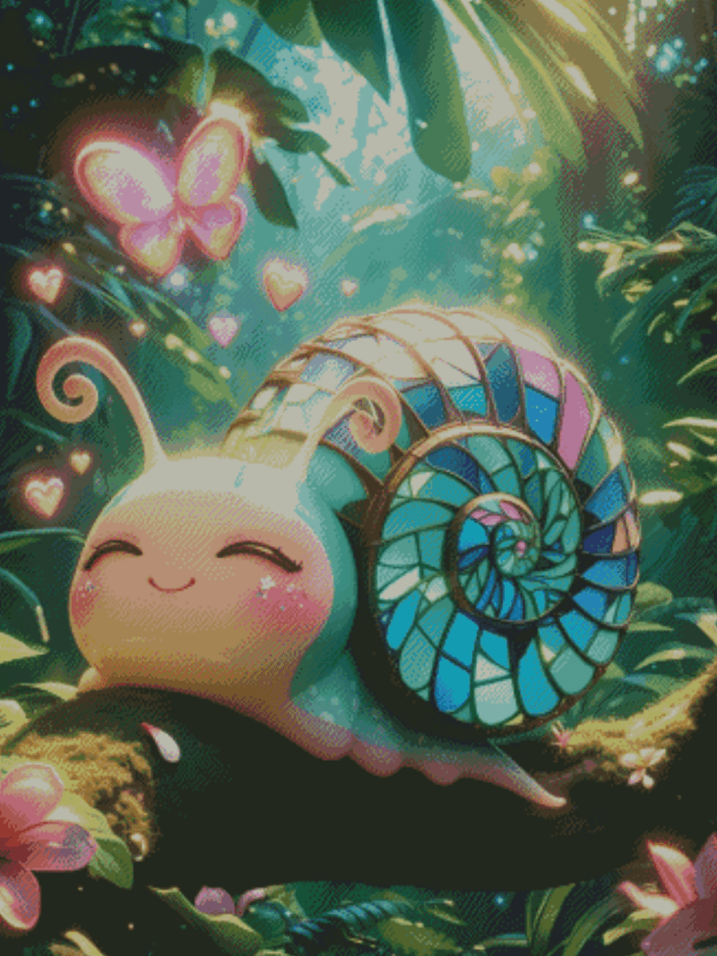 Bex.ai Spirelli 60x80 | Ai Art