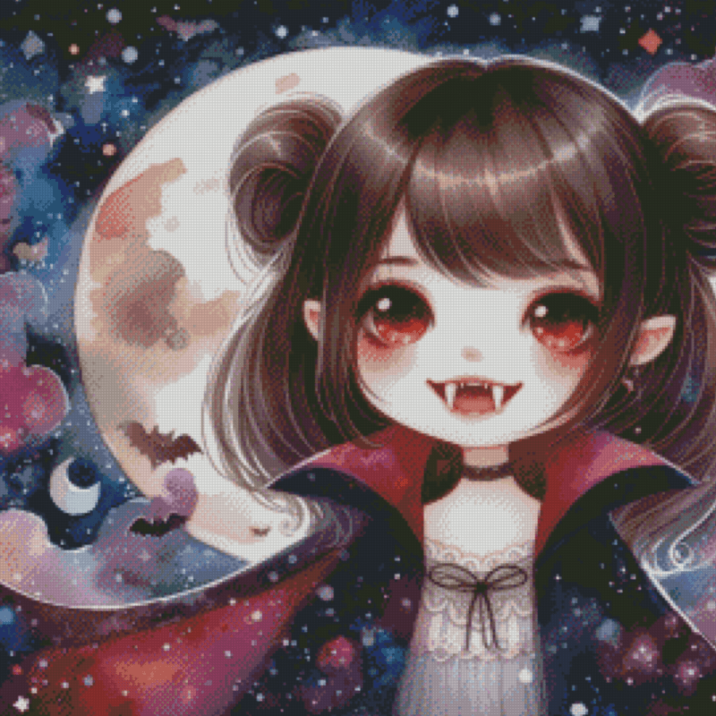 Salzkatze.ai 50x50 Vampirilia | Ai Art