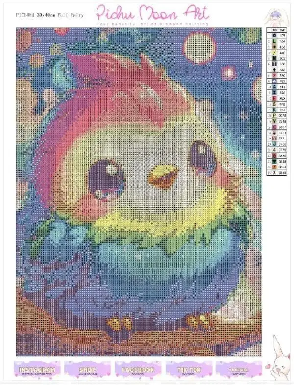Birdy 30x40 FULL FAIRY DUST – Bild 2