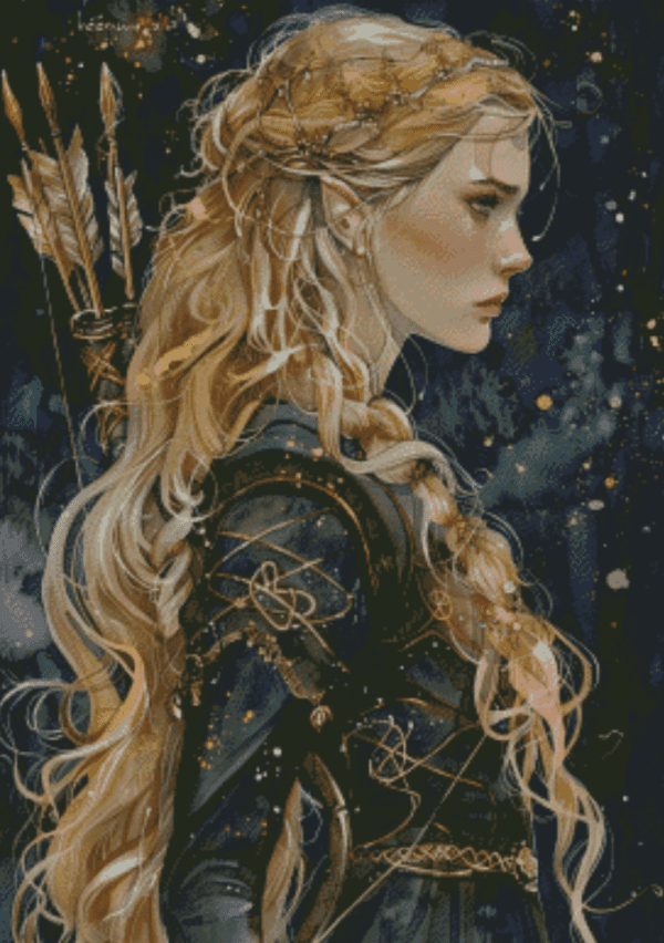 Sakura.ai Freya 50x70 | Ai Art