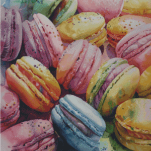 Sakura.ai Macaron 50x70 | Ai Art