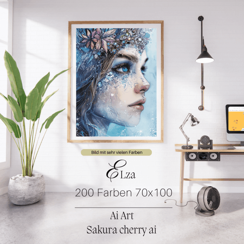 Elza by Sakura.Cherry ai 70x100 200 Farben | Ai Art