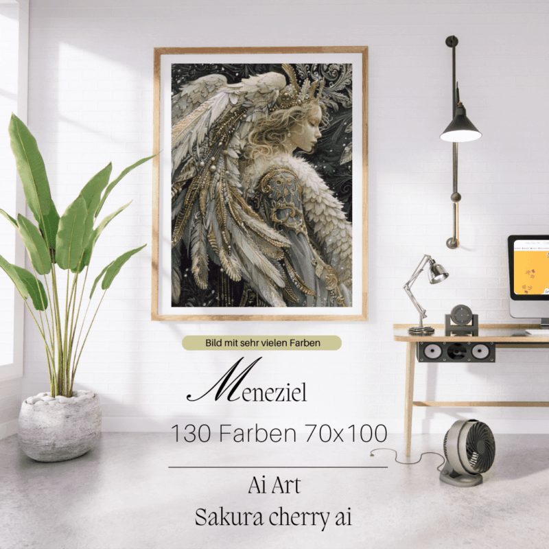 Meneziel by Sakura.Cherry ai 70x100 130 Farben | Ai Art