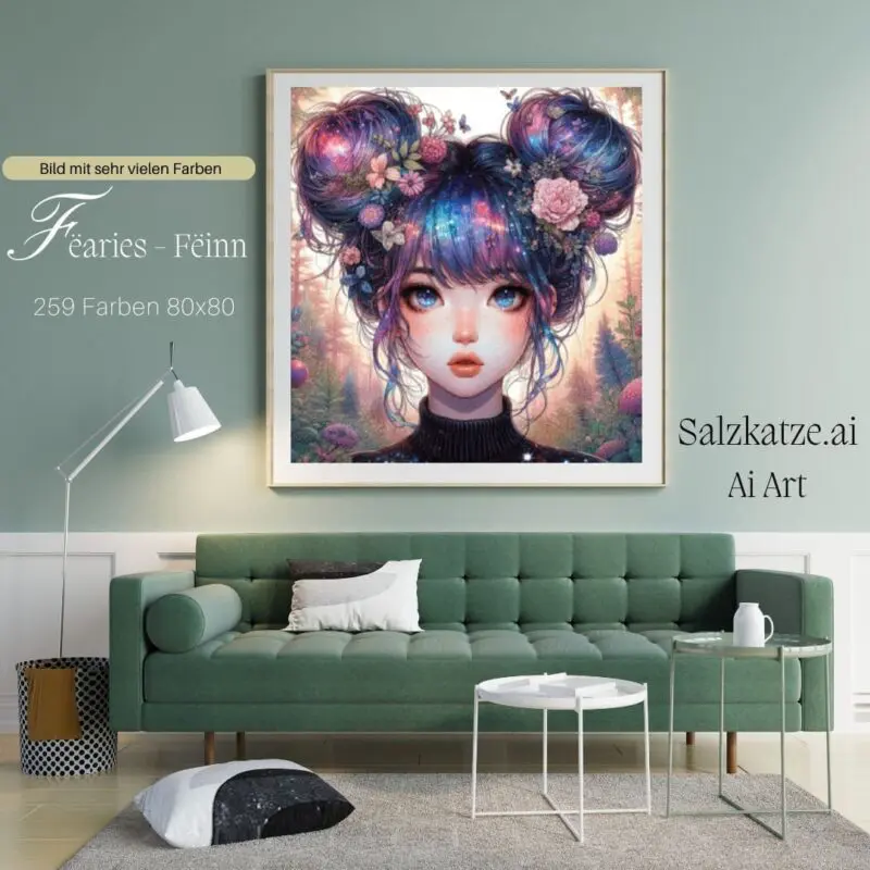 Faëris -Feinn by Salzkatze.ai 80x80 259 Farben | Ai Art