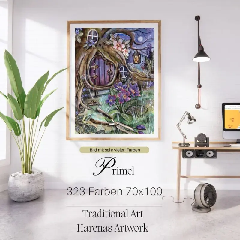 Primel by Harenas Artwork 70x100 323 Farben
