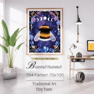 Bummel Hummel by Tiny Tami 70x100 264 Farben |