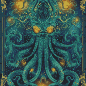 Sakura.ai cthulhu #1 50x70 | Ai Art