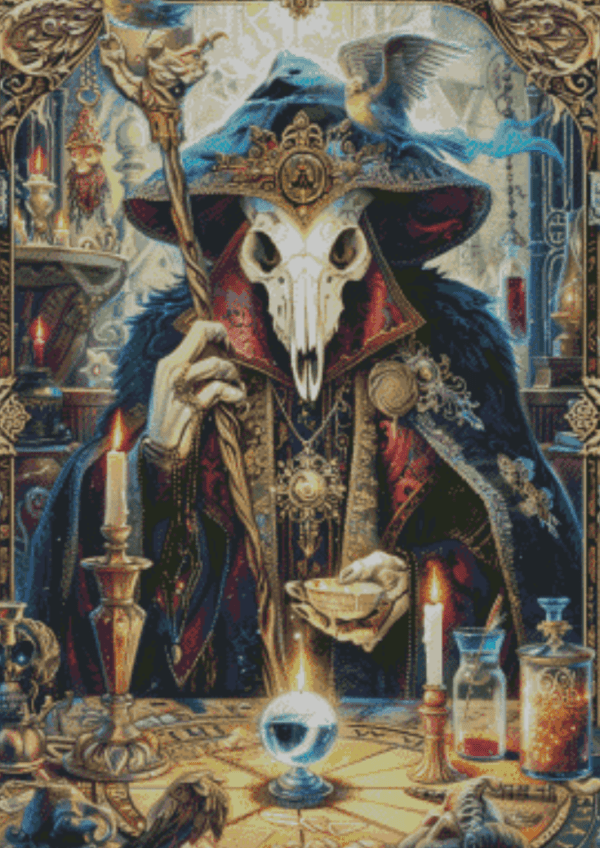 Sakura.ai Tarot Card Drink me 50x70 | Ai Art
