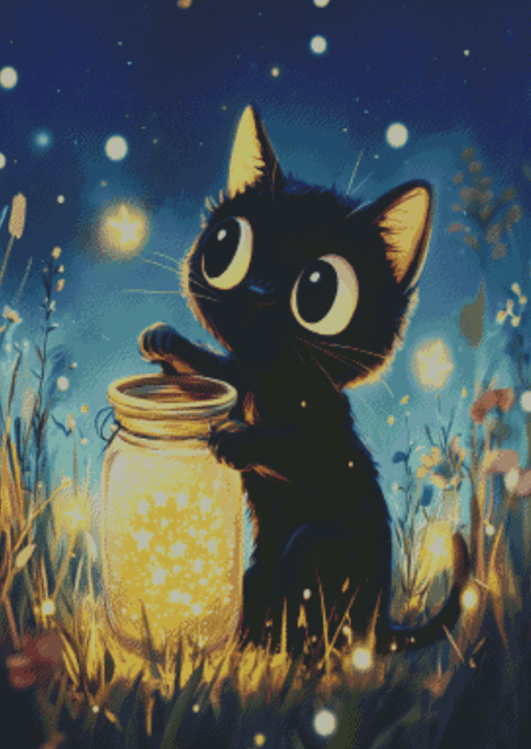 Sakura.ai you are my little star 50x70 | Ai Art