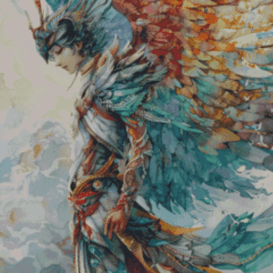 Sakura.ai Uriel 50x70 | Ai Art