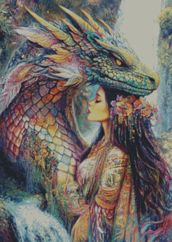 Sakura.ai Soulmate 50x70 | Ai Art