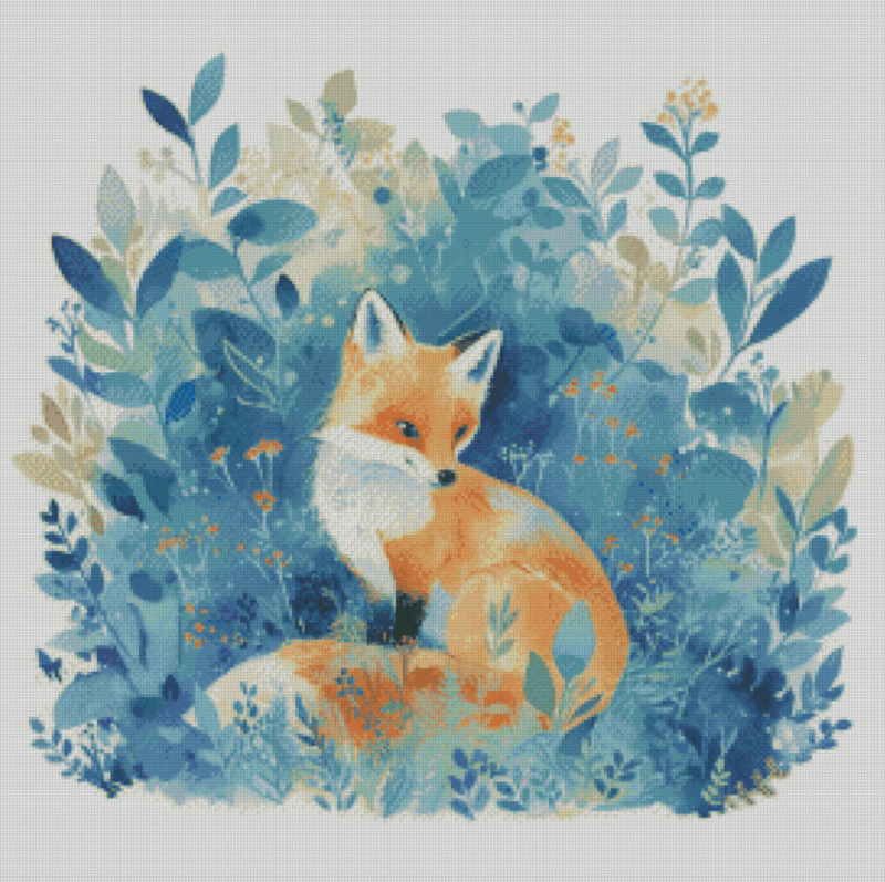 Sakura.ai Foxland 50x50 56 Farben | Ai Art