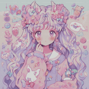 Sakura.ai Melody 50×50 56 Farben | Ai Art