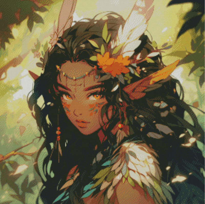 Sakura.ai Meniua 50x50 56 Farben | Ai Art