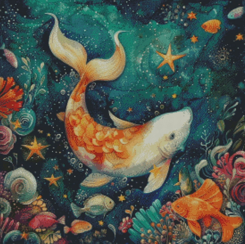 Sakura.ai Secret 50x50 56 Farben | Ai Art