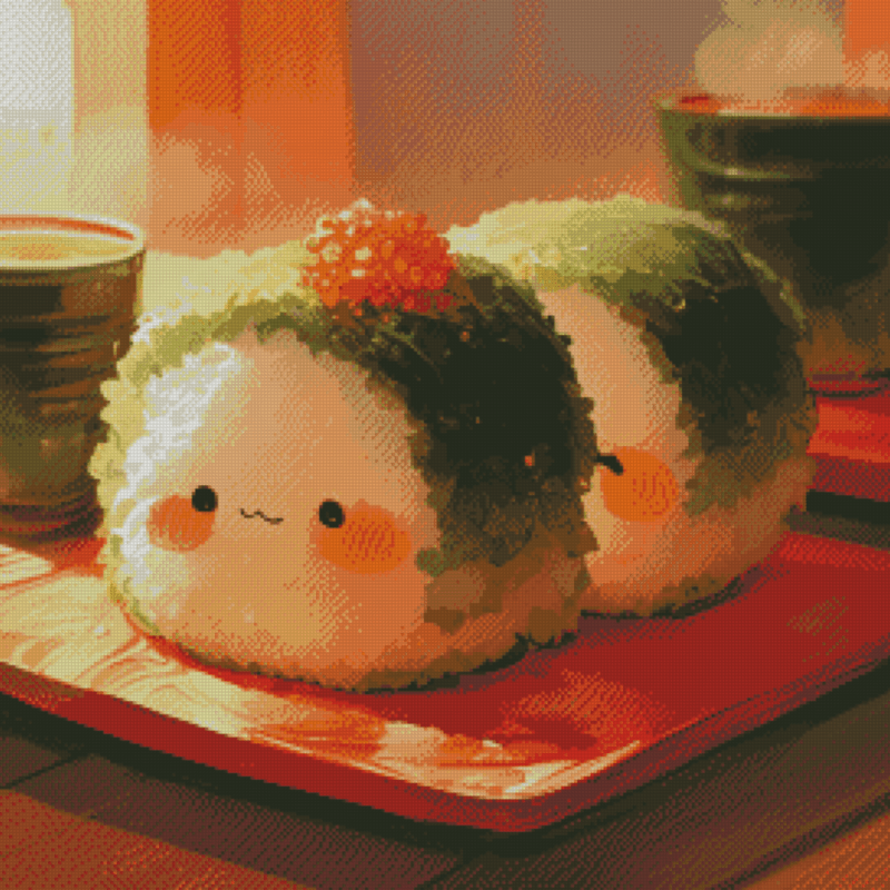 Sakura.ai Sushi 2 50x50 56 Farben | Ai Art