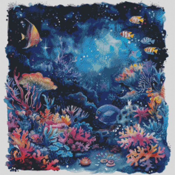 Sakura.ai Underwater 50x50 56 Farben | Ai Art