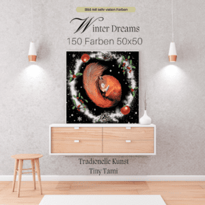 Winter Dreams by Tiny Tami 50x50 150 Farben