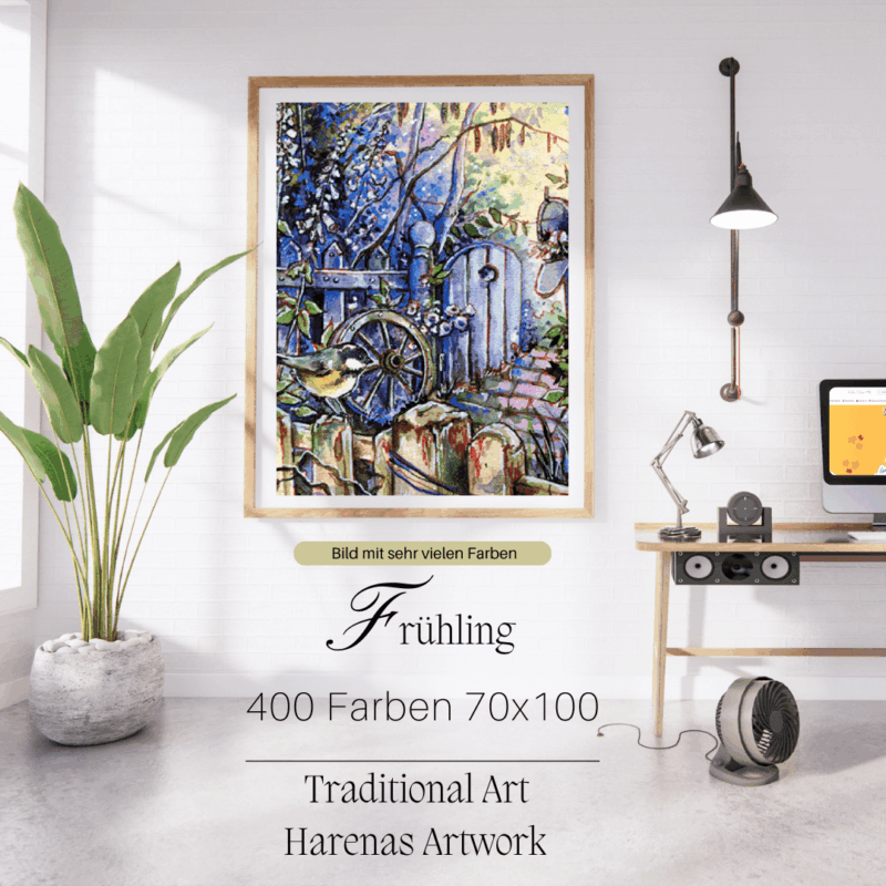 Frühling by Harenas Artwork 70x100 400 Farben
