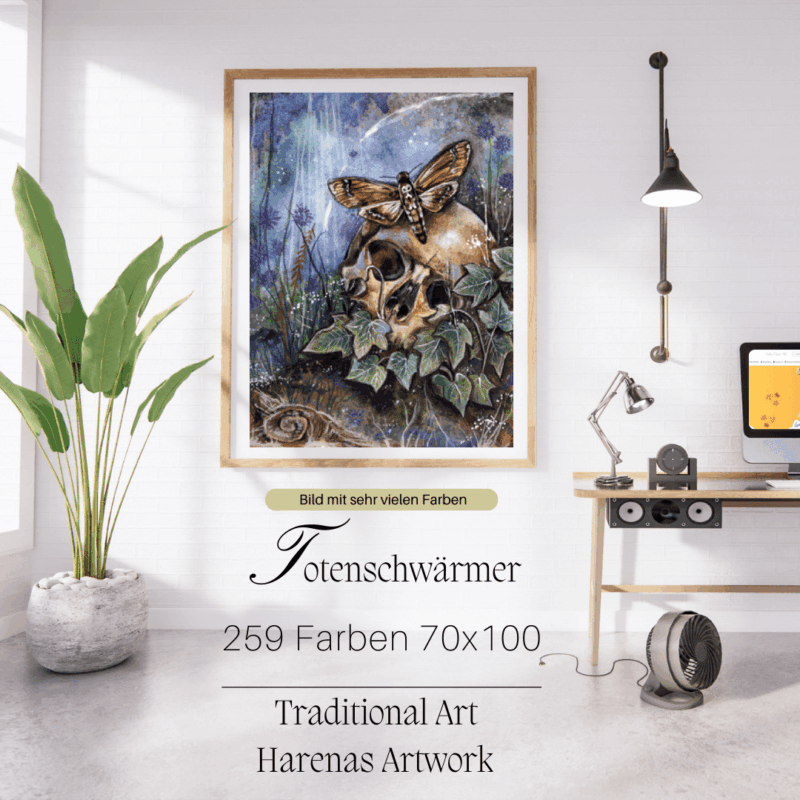Totenschwärmer by Harenas Artwork 70x100 319 Farben