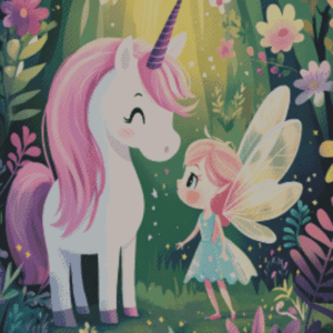 Fairy Tale by Sakura.ai 50x70 | Ai Art