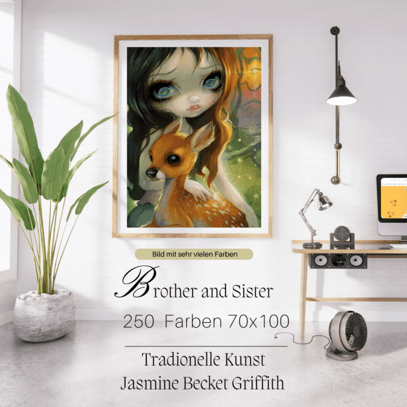 Brother and sister by Jasmine Becket Griffith 70x100 250 Farben