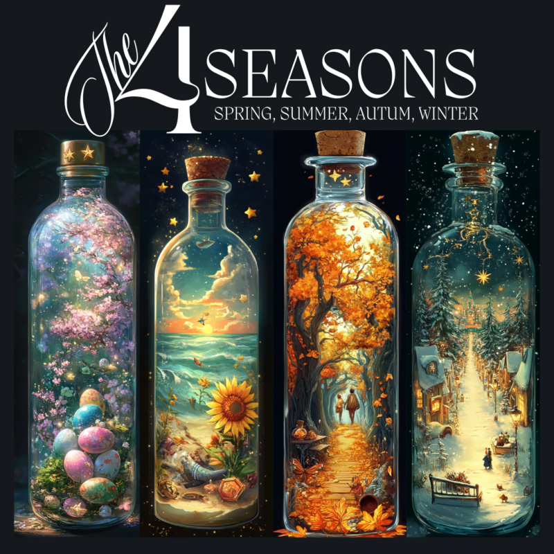 Life in a Bottle - Season Bundle by Sakura.Cherry ai jeweils 50×160 150 Farben | Ai Art
