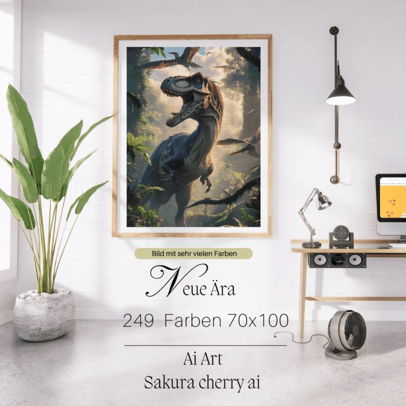 Neue Ära by Sakura Cherry ai 70x100 249 Farben | Ai Art