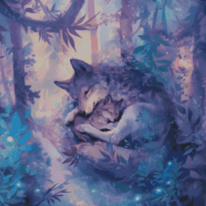 Twilight Sanctuary by Shalajarias 50x70 56 Farben