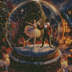 Sakura.ai Der Nussknacker – Tanz der Ballerina 70×100 56 Farben | Ai Art