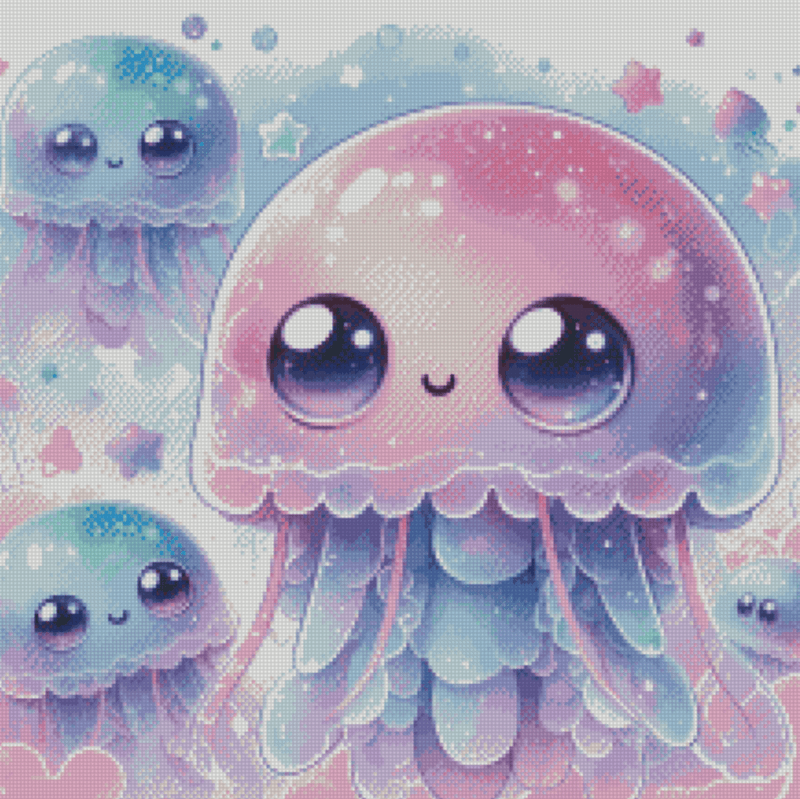 Jelly Joy by salzkatze.ai 40x40 56 Farben