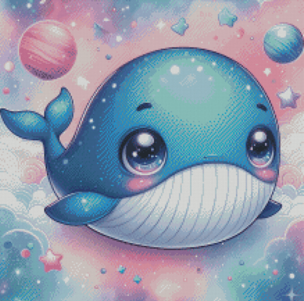 Ocean's Gentle Giant by salzkatze.ai 40x40 56 Farben