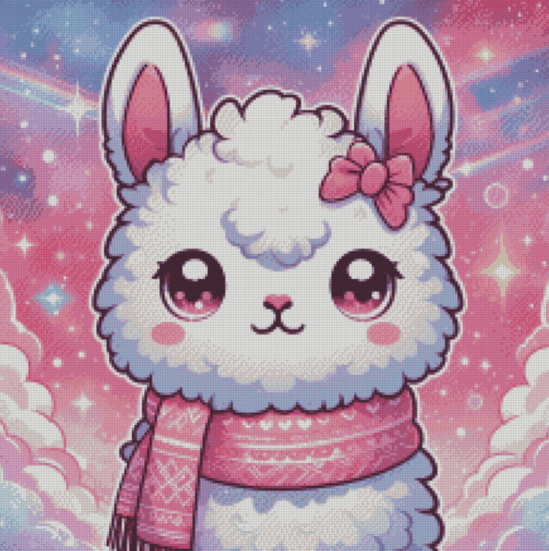 Whimsical Wanderer by salzkatze.ai 40x40 56 Farben