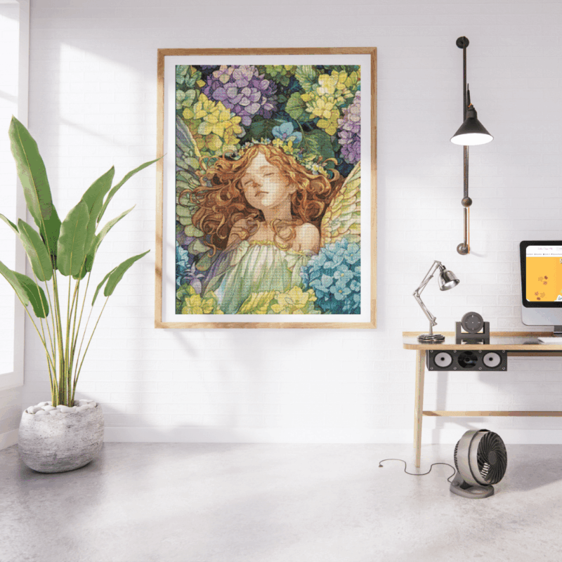 Guadian Angel by Sakura.Cherry ai 50×70 97 Farben | Ai Art