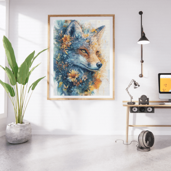 Blütenwächter by Sakura.Cherry ai 50×70 70 Farben | Ai Art – Bild 2