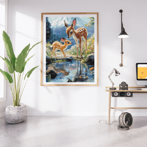 Reflection of Innocence by Sakura.Cherry ai 50×70 57 Farben | Ai Art – Bild 2