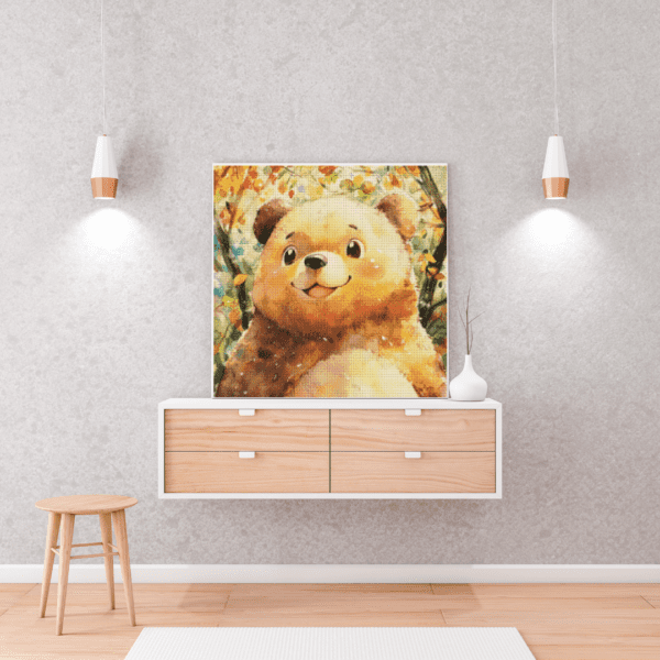 Dudu by Sakura cherry ai 50x50 100 Farben | Ai Art – Bild 2