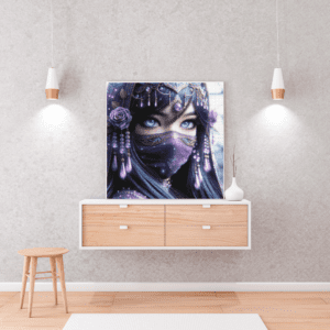 Zyraluna Schattenrose by Lexxy 50x50 93 Farben | Ai Art