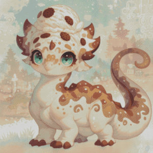 Cookie Crumble Charger by Shalajarias 50x50 56 Farben