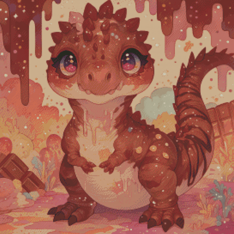 Fudge Choco King by Shalajarias 50x50 56 Farben