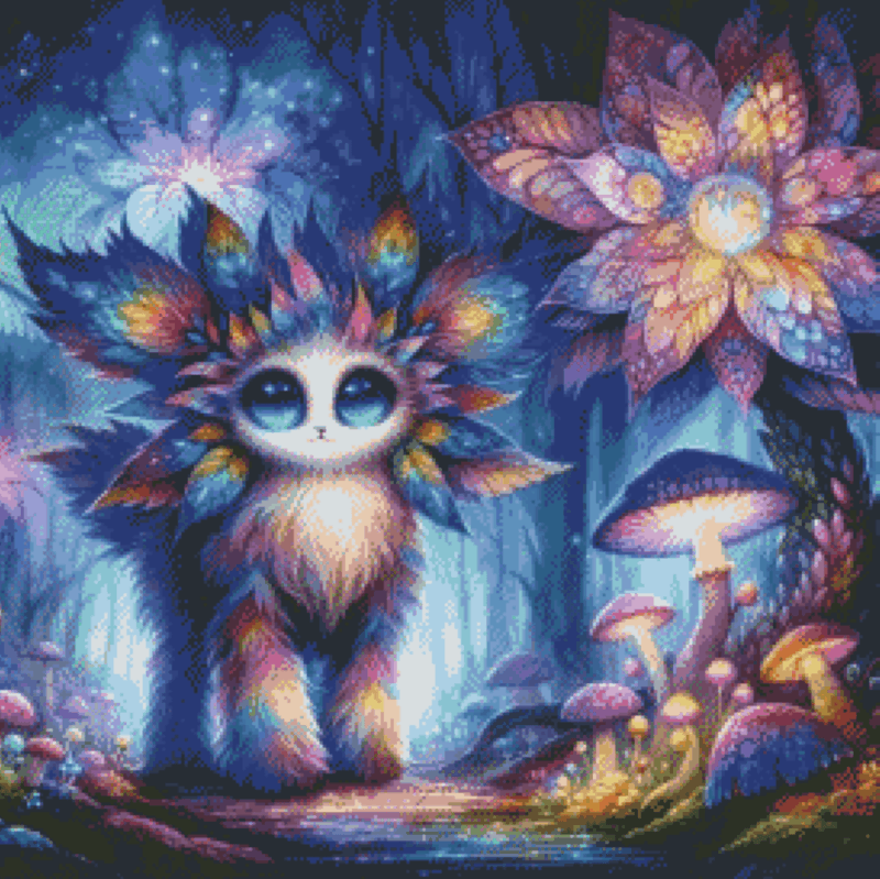 Giga Sonnentier by Finira 50x50 56 Farben | Ai Art