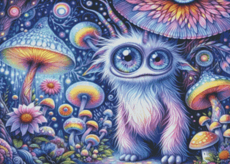 Schnuffel by Finira 50x70 56 Farben | Ai Art