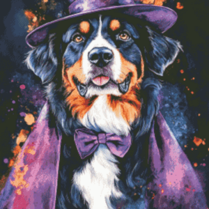 Börchi the Magnificentby Salzkatze.ai 50x70 56 Farben